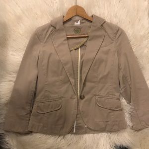 Tan Chino J.Crew Blazer